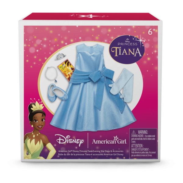 American Girl® Disney Princess Tiana Evening Star Dress & Accessories for 18-inch Dolls