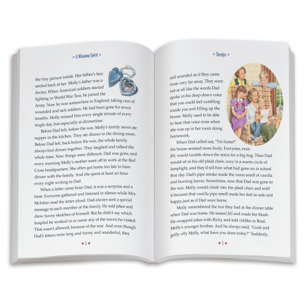 Molly™ 18-inch Doll & Book (Historical Characters)