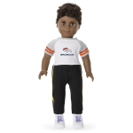 American Girl® x NFL Denver Broncos Fan Tee for 18-inch Dolls
