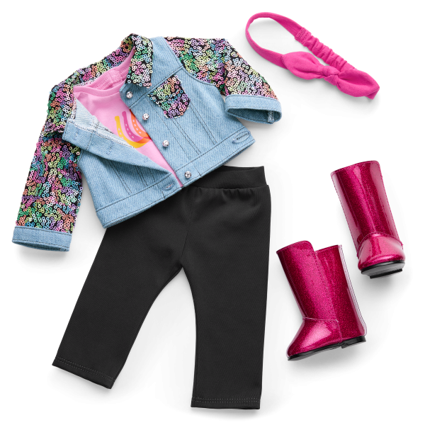 Lila's™ Horseback Riding Outfit for 18-inch Dolls (Girl of the Year™ 2024)