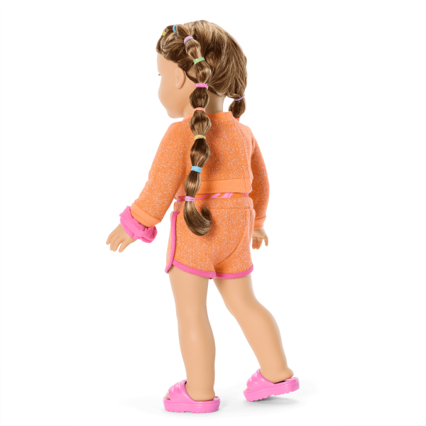 Lila's™ Gymnastics Practice Outfit for 18-inch Dolls (Girl of the Year™ 2024)