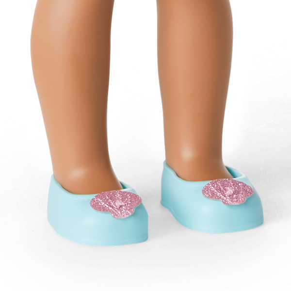 2-in-1 Sparkly Mermaid Outfit for WellieWishers™ Dolls