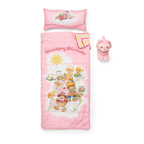 Courtney's™ Strawberry Shortcake™ Sleeping Bag Set for 18-inch Dolls (Historical Characters)