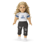 American Girl® x NFL Indianapolis Colts Fan Tee for 18-inch Dolls