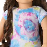 Truly Me™ 18-inch Doll #126 with long wavy brown hair