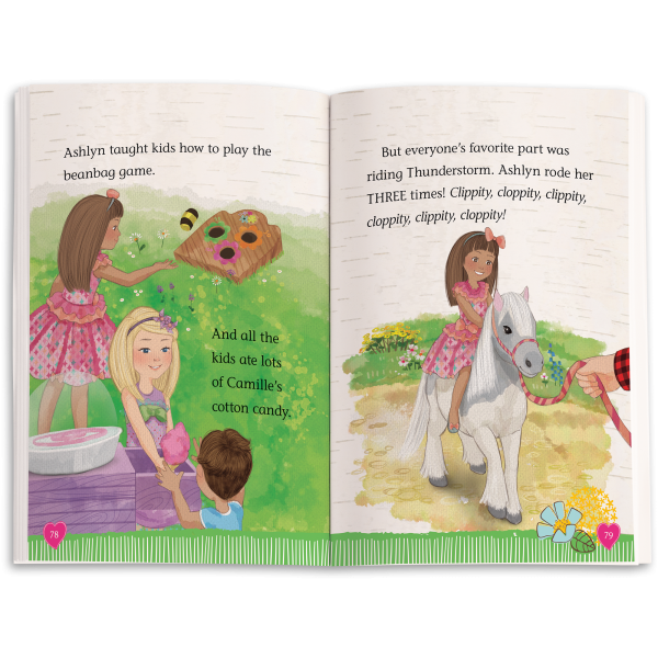 Ashlyn™ Doll. Book & Magical Llamacorn Accessories