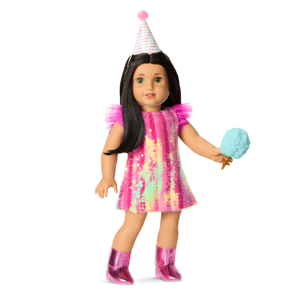 Extra Sweet Birthday Party Set for 18-inch Dolls