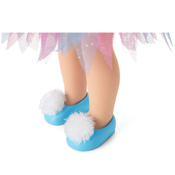 Colorful Butterfly Skirt & Wings Accessory Set for WellieWishers™ Dolls