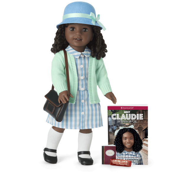 Claudie Wells™ 18-inch Doll. Book & Accessories (Historical Characters)