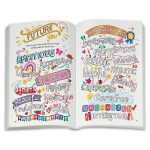 Truly Me™ 18-inch Doll #107 with layered straight brown hair