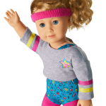 Courtney's™ Fitness Outfit for 18-inch Dolls (Historical Characters)