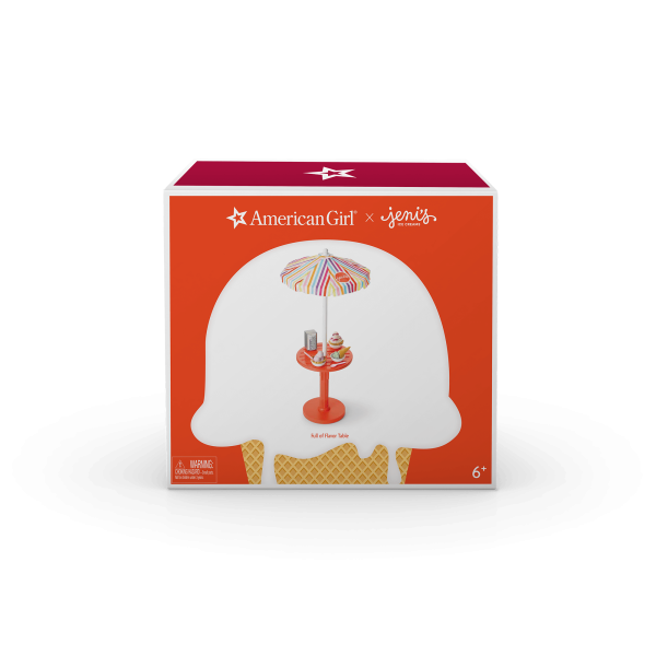 American Girl® x Jeni's Full of Flavor Table for 18-inch Dolls