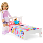Isabel's™ Bed & Floral Dreams Bedding Set for 18-inch Dolls (Historical Characters)