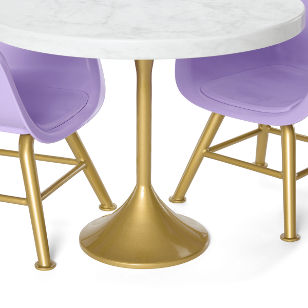 Kitchen Table for Two Set for 18-inch Dolls