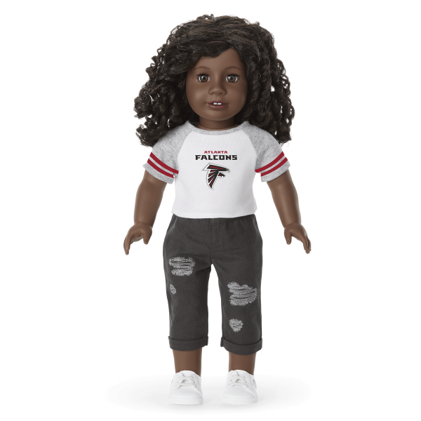 American Girl® x NFL Atlanta Falcons Fan Tee for 18-inch Dolls