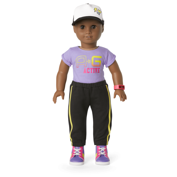 Show Your Sporty Side Outfit & Accessories for 18-inch Dolls