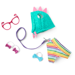 Daffodil Doodle™ Dog for 18-inch Dolls & Fancy Pet Fashion Accessories