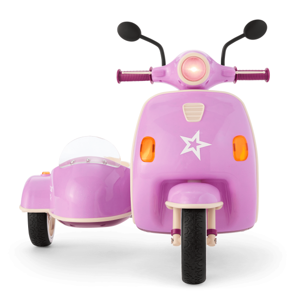 Hit the Road Scooter & Sidecar for 18-inch Dolls
