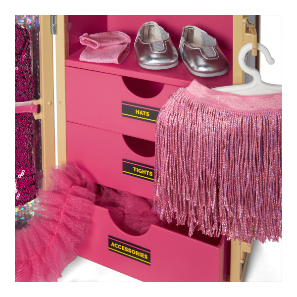 Backstage Theater Trunk for 18-inch Dolls